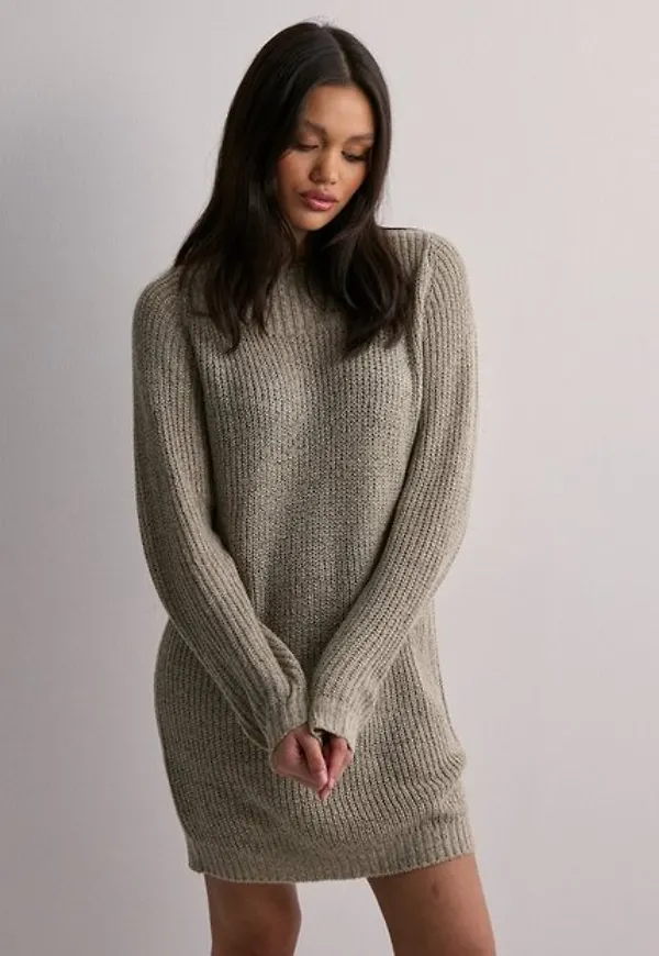 Jacqueline de Yong Jdywhitney Megan L/S Boat Dress Knt Stickade klänningar