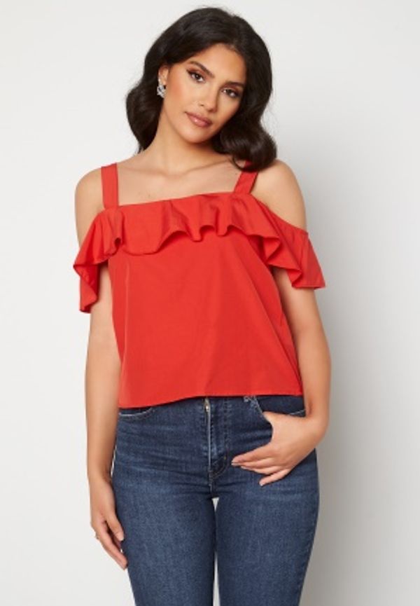 Trendyol Flounce Blouse Red 38