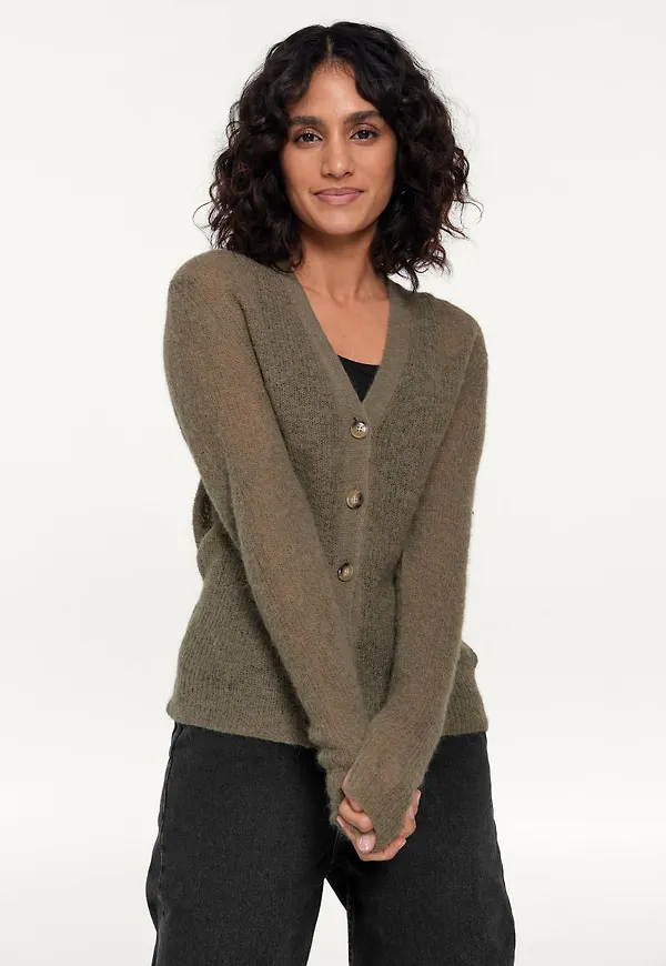 Tiger of Sweden - Cardigan Pera - Brun