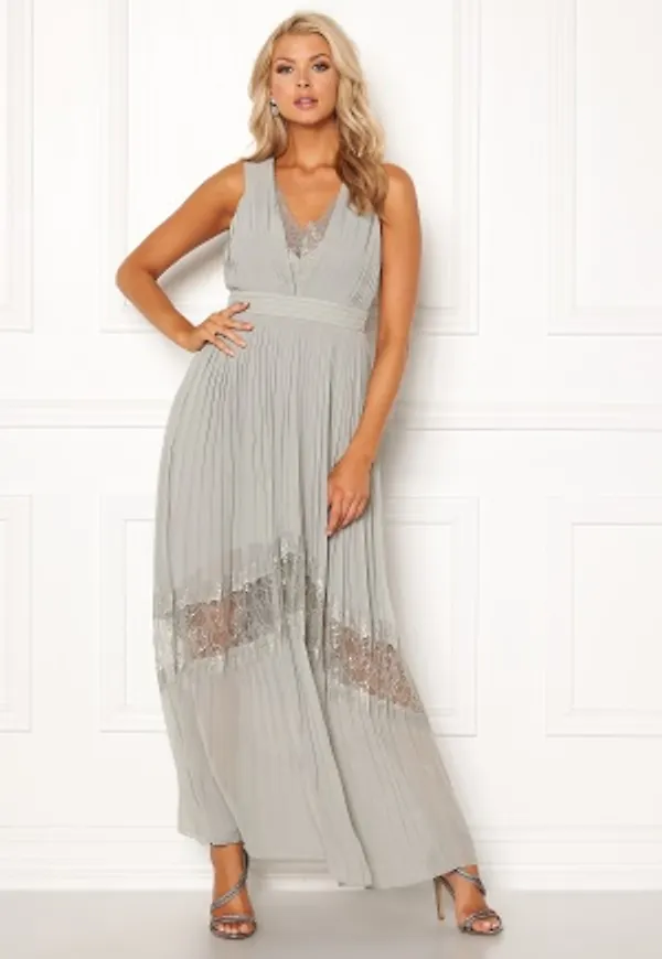 Little Mistress Waterlily Lace Maxi Dress Waterlily XS (UK8)