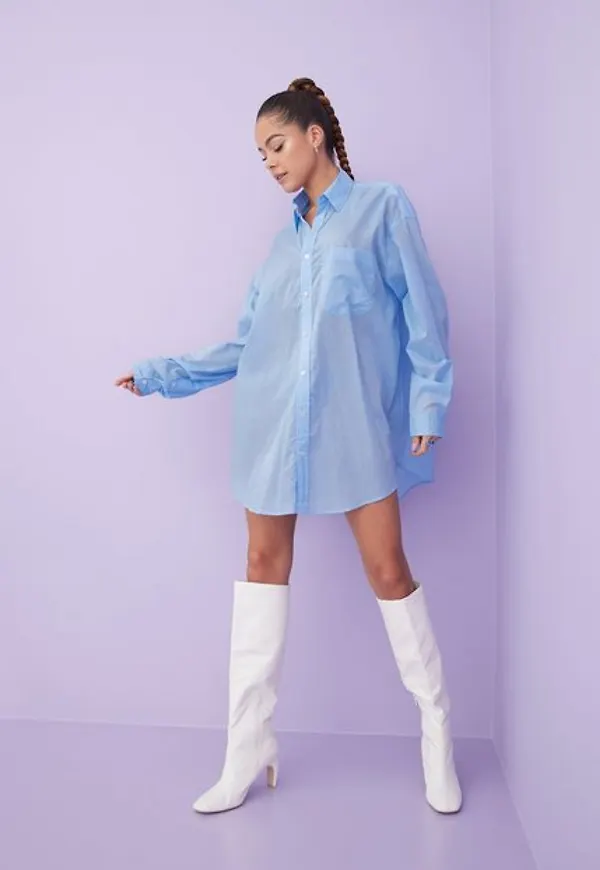 Faithfull the Brand Monita Shirt Dress Vardagsklänningar