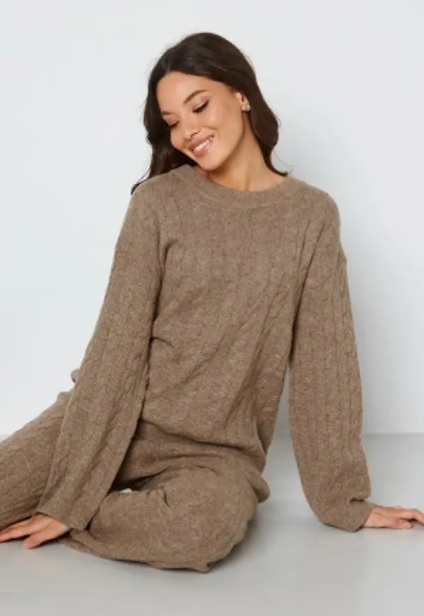 SELECTED FEMME Ansley LS Cable Knit Amphora L