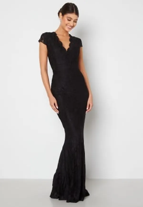 Bubbleroom Occasion Valencia lace dress Black 42