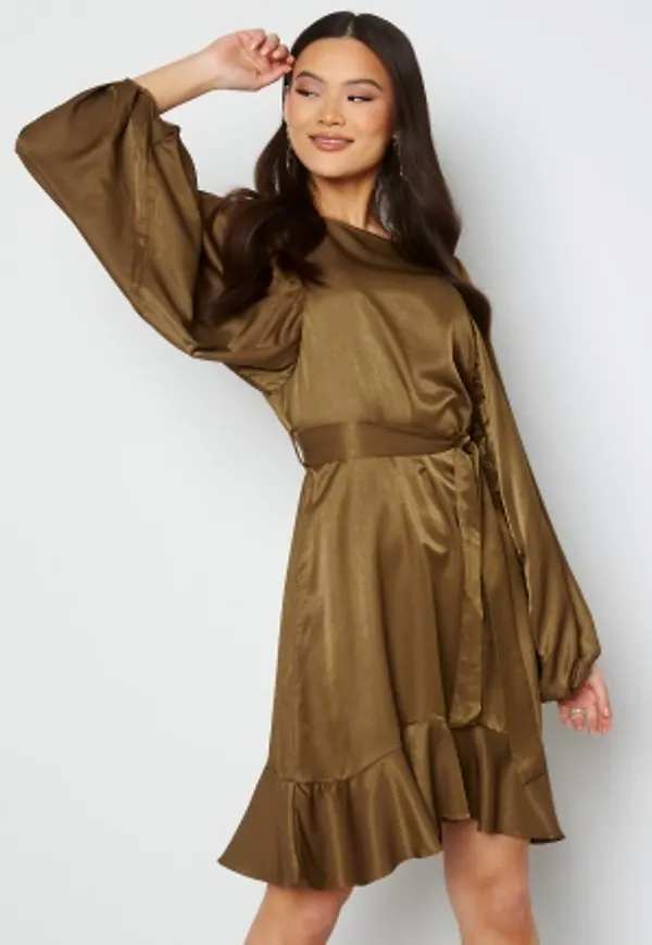Object Collectors Item Petra L/S Dress Sepia 36
