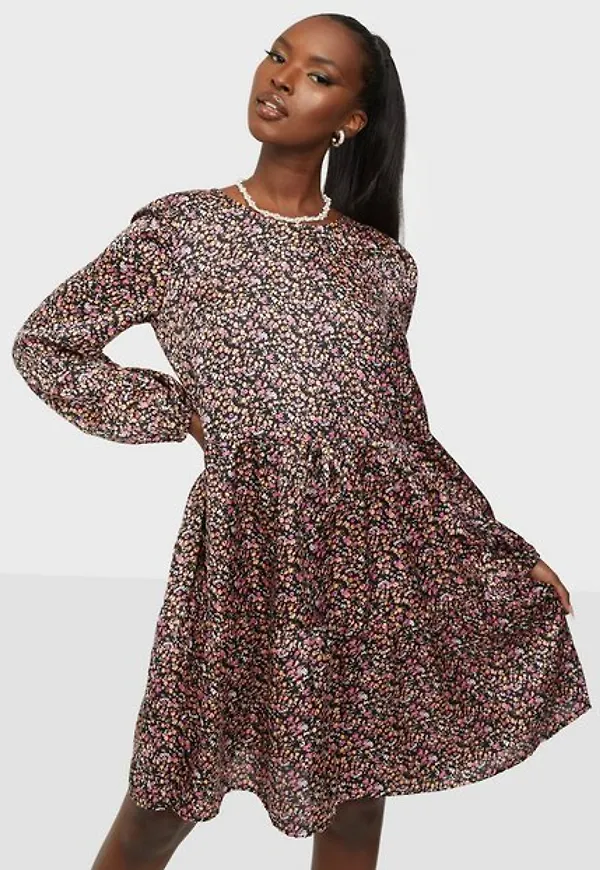 Pieces Pcfelicita Ls Dress Långärmade klänningar