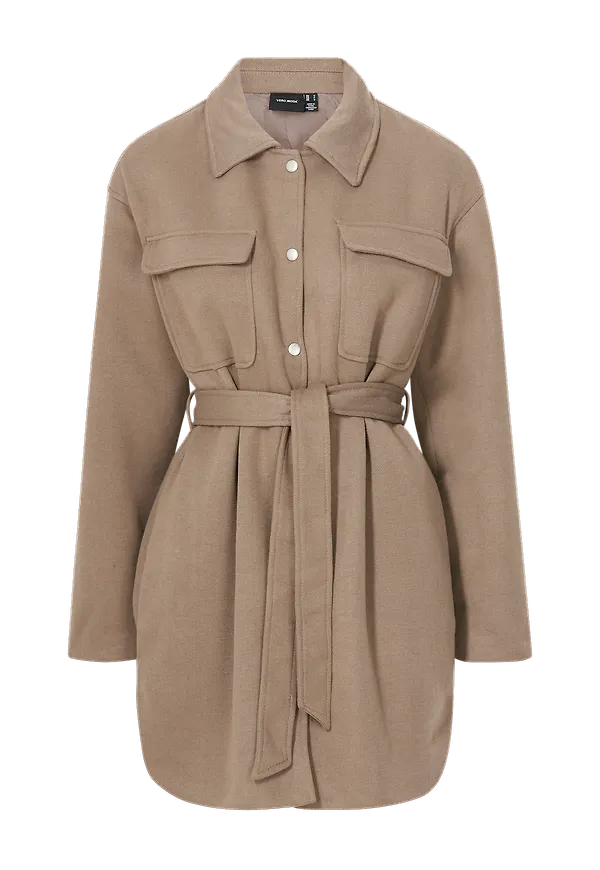 Vero Moda - Jacka vmVerodonavita 3/4 Jacket - Brun
