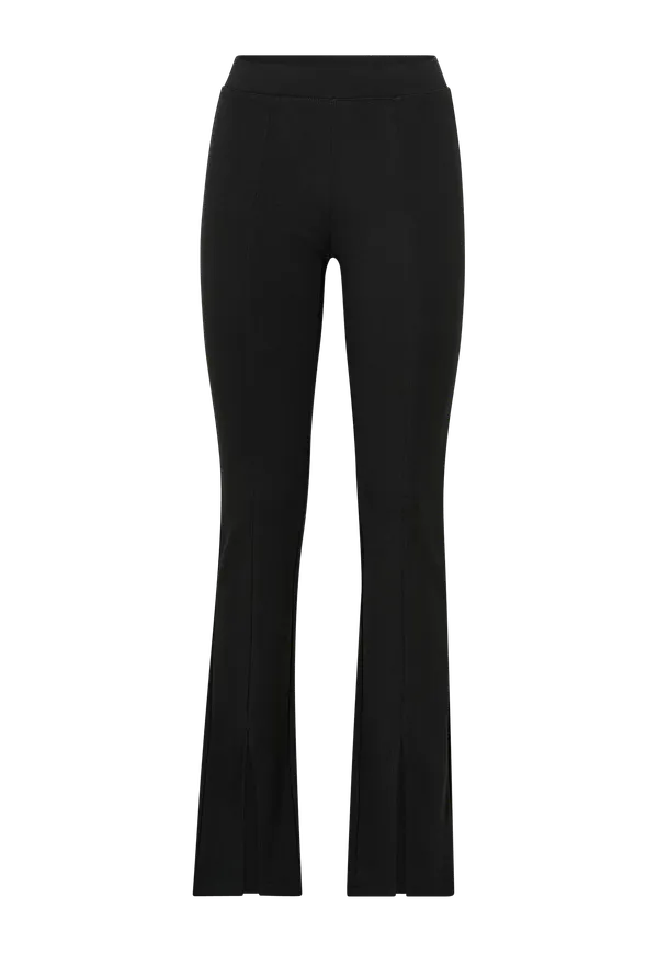 Only - Byxor onlPaige Life Front Slit Pant Tlr - Svart
