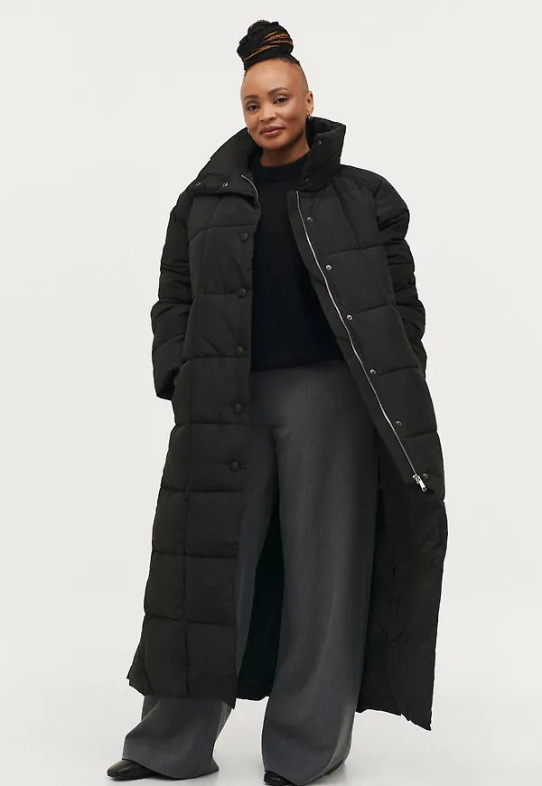 Twist & Tango - Kappa Eloise Puffer Coat Black L - Svart