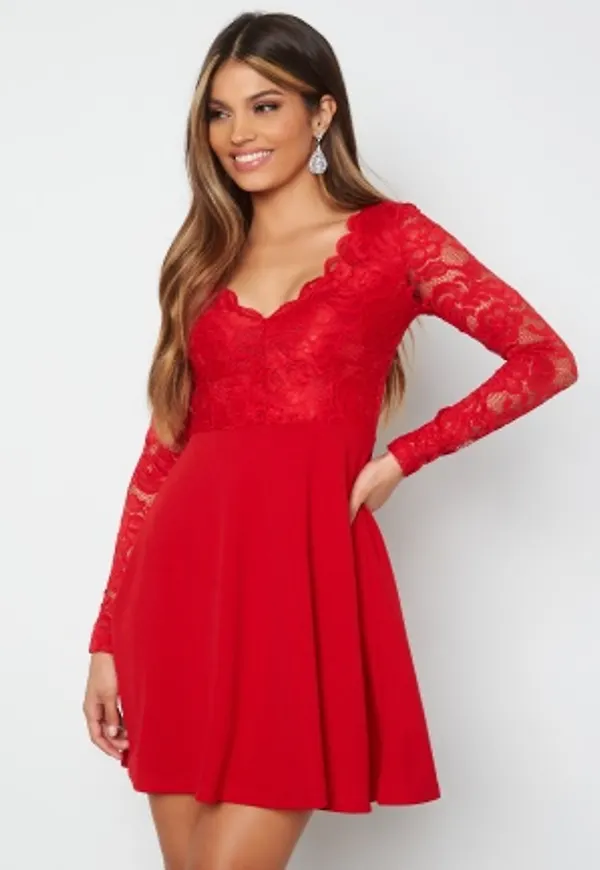 BUBBLEROOM Shelby dress Red S