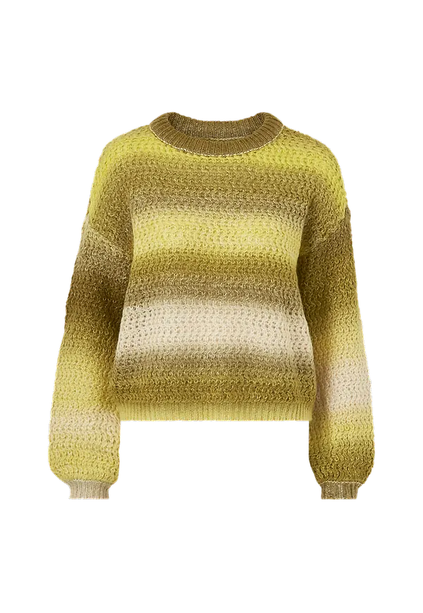 Vero Moda - Tröja vmDattespace LS O-neck Blouse - Grön