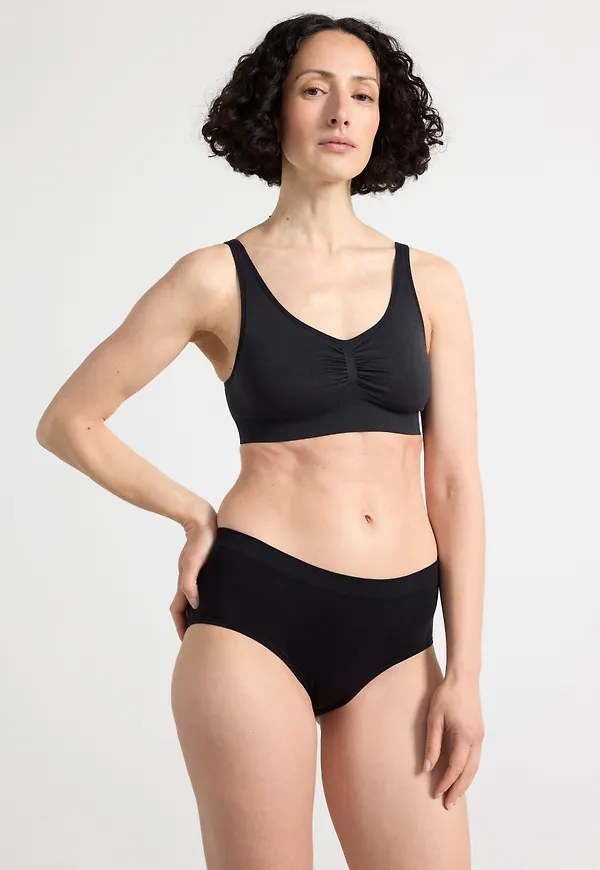 3-pack seamless regular waist trosor