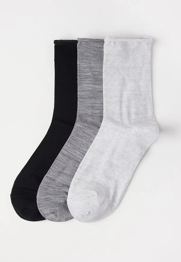 3-pack strumpor i merinoullblandning