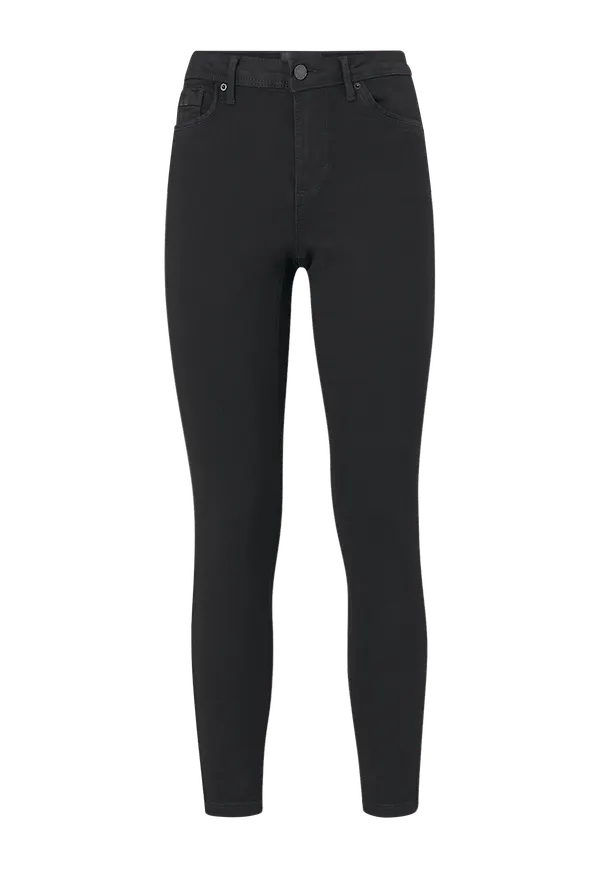 Vero Moda - Jeans vmTanya MR S Piping Jeans VI120, slim fit - Svart