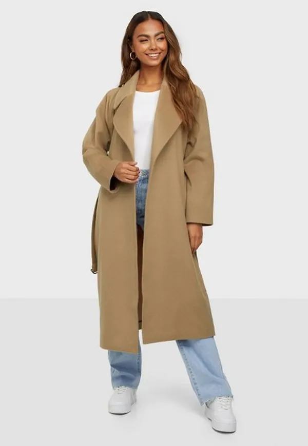Gant D1. Wool Blend Belted Coat Kappor