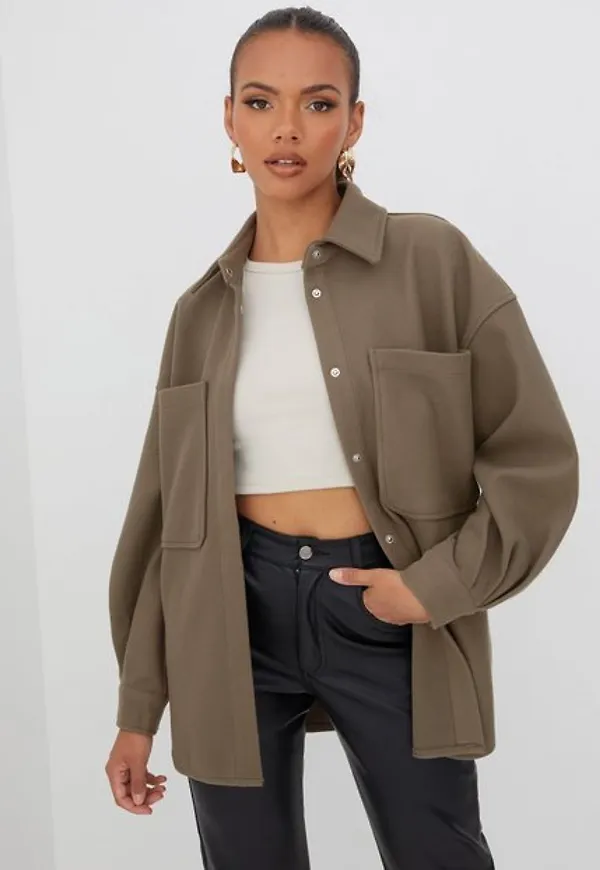 Vero Moda Vmboa Ls Overshirt Tlr Skjortor
