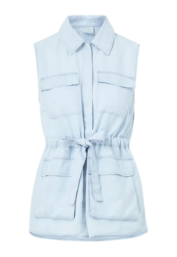 Vila - Väst viTaylor Rupi Waistcoat - Blå