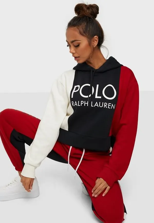 Polo Ralph Lauren Tri Cl Cp Hd-Long Sleeve-Sweatshirt Hoodies