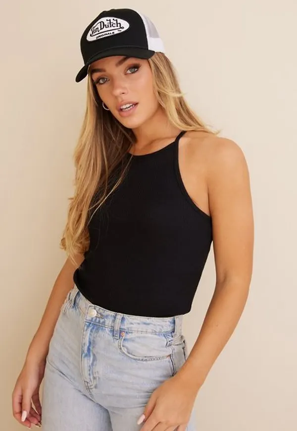 Pieces Pcostina Strap Top Noos Bc Linnen Black