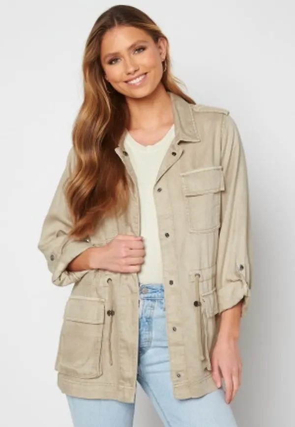 ONLY Kenya Life Utility Jacket Silver Lining S