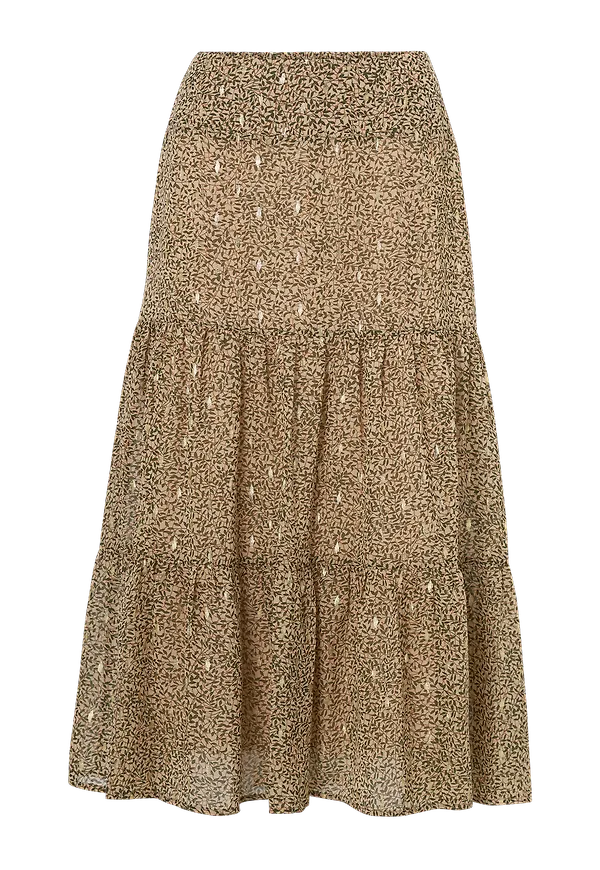 Sofie Schnoor - Volangkjol swKoraline Skirt - Beige