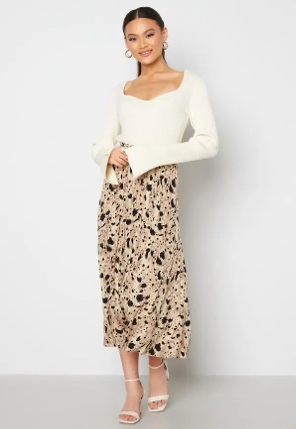 Object Collectors Item Donna HW Long Skirt Silver Gray AOP:Anim 42
