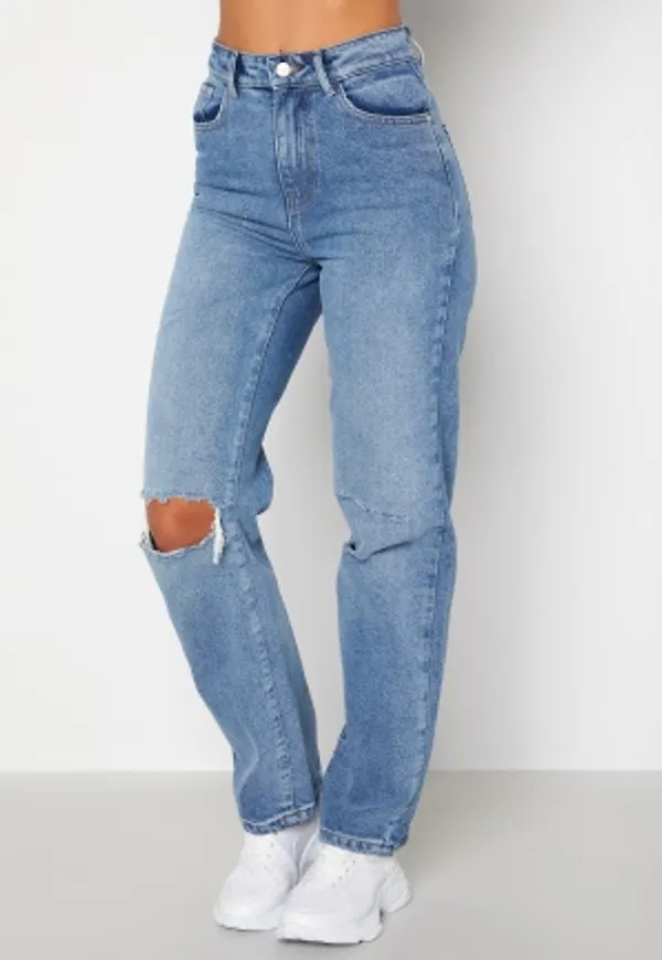 BUBBLEROOM Lori straight leg jeans Light denim 40
