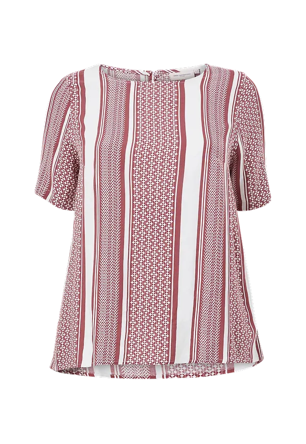 Only Carmakoma - Topp carmarrakesh SS Top - Röd
