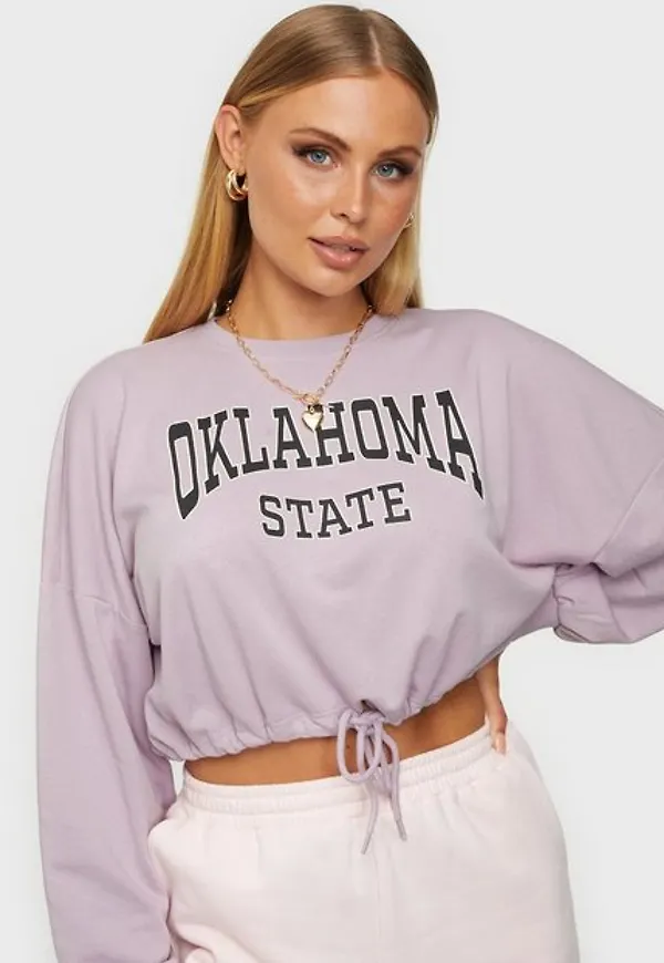 Only Onlessa Life L/S O-Neck Cc Swt Sweatshirts Lavender Frost Oklahoma
