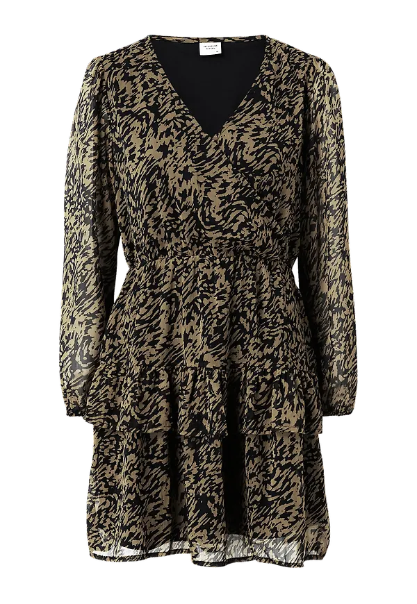 JDY - Klänning jdyPenelope L/S Dress Wvn - Svart