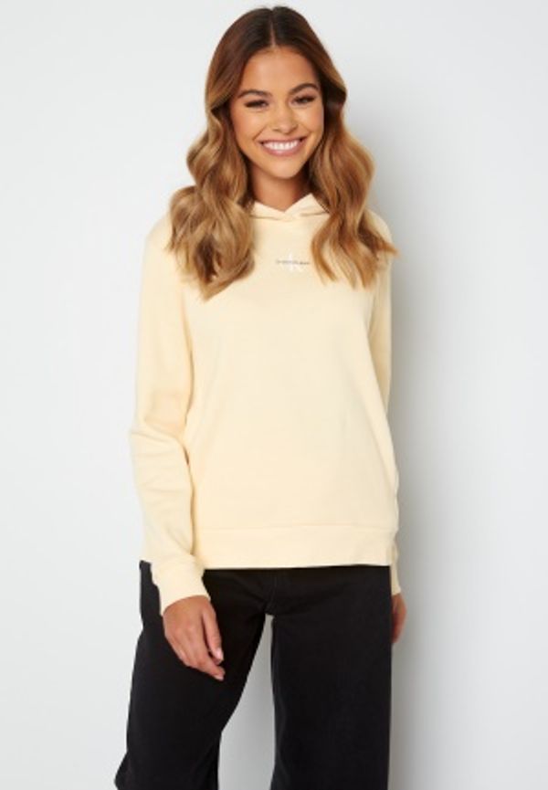 Calvin Klein Jeans Micro Monogram Hoodie ACJ Muslin Beige L