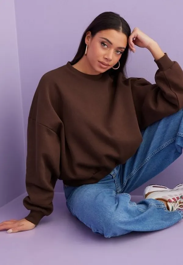 NLY Trend Perfect Chunky Sweater Tröjor Brun
