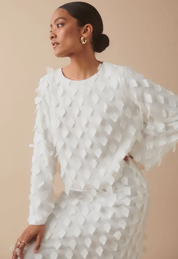 3d longsleeve blouse