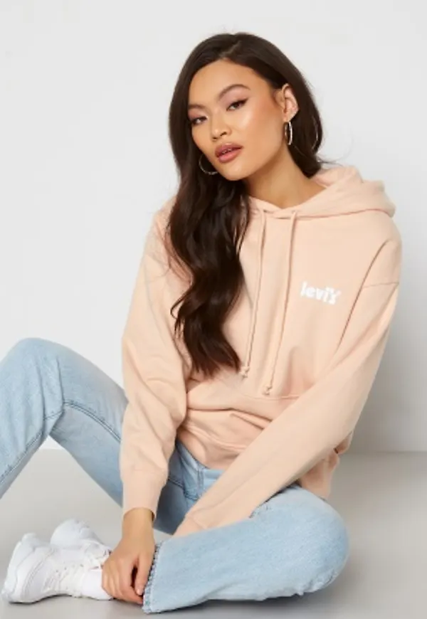LEVI'S Graphic Standard Hoodie 0132 Peach Puree M
