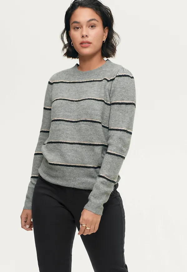 Saint Tropez - Tröja CocoSZ LS Pullover - Grå