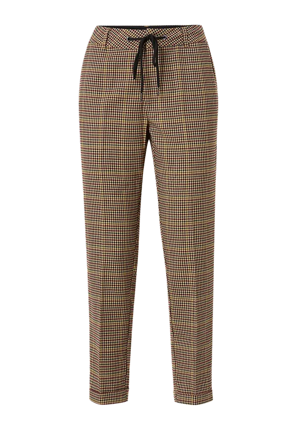KAFFE - Byxor kaCadenza Pants 7/8 - Svart
