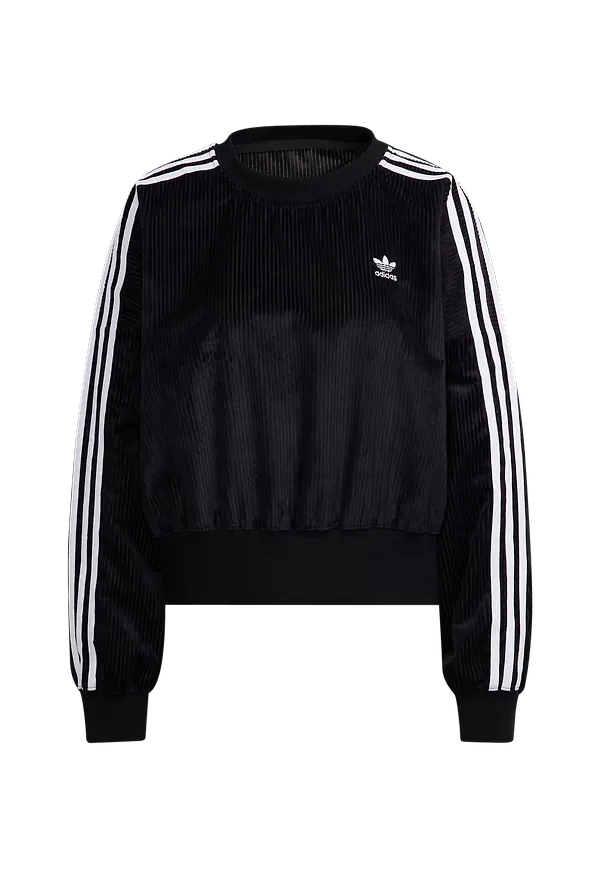 adidas Originals - Sweatshirt Adicolor Classics Corded Velour Oversize Sweatshirt - Svart