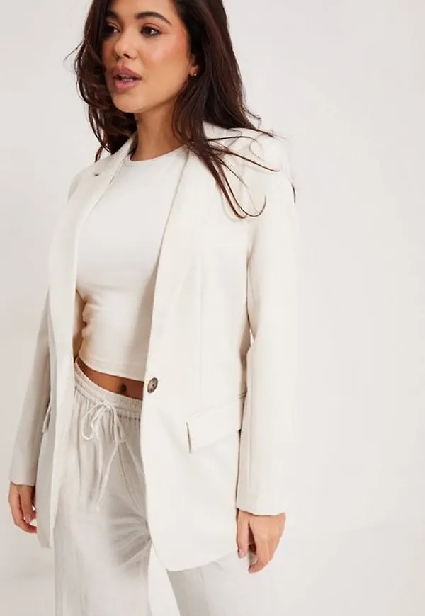 Object Collectors Item Objsigrid L/S Blazer Noos Kavajer Sandshell