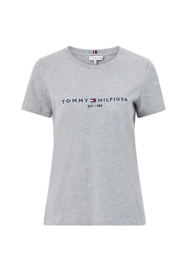 Tommy Hilfiger - Topp Heritage Hilfiger C-NK Reg Tee - Grå