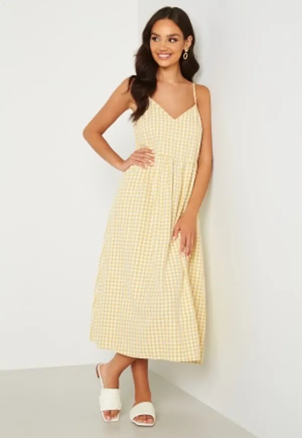 Sisters Point Era Dress 840 Yellow Check XS