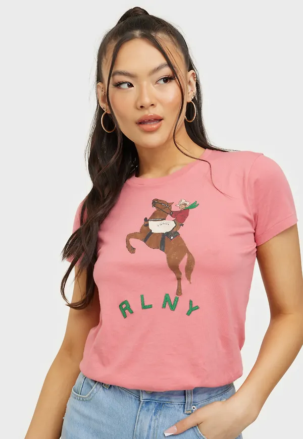 Polo Ralph Lauren - T-shirts - Shrk Cwgrl T-Short Sleeve-T-Shirt - Toppar - T-shirts
