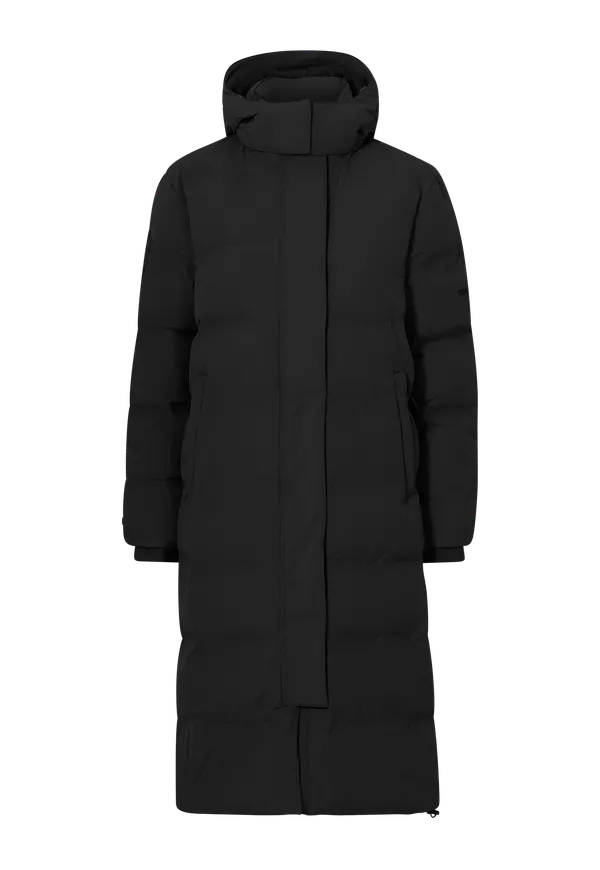 Superdry - Kappa Train Longline Padded Jacket - Grå