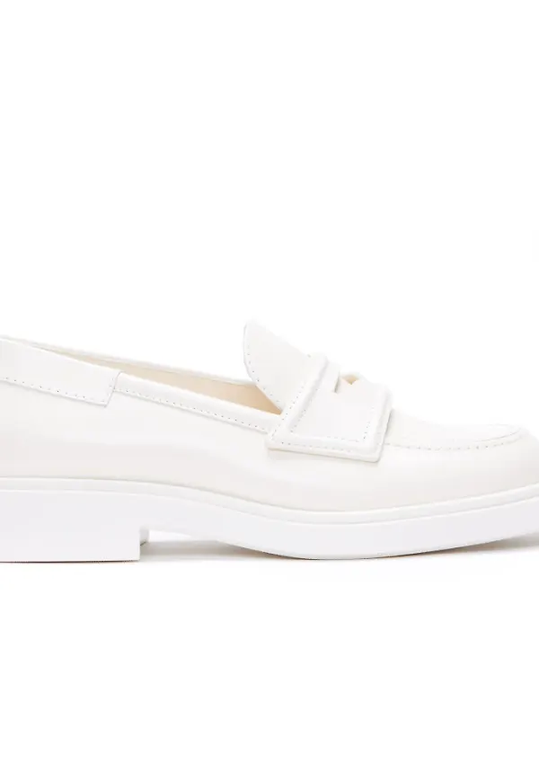 3Juin Loafers Vit, Dam