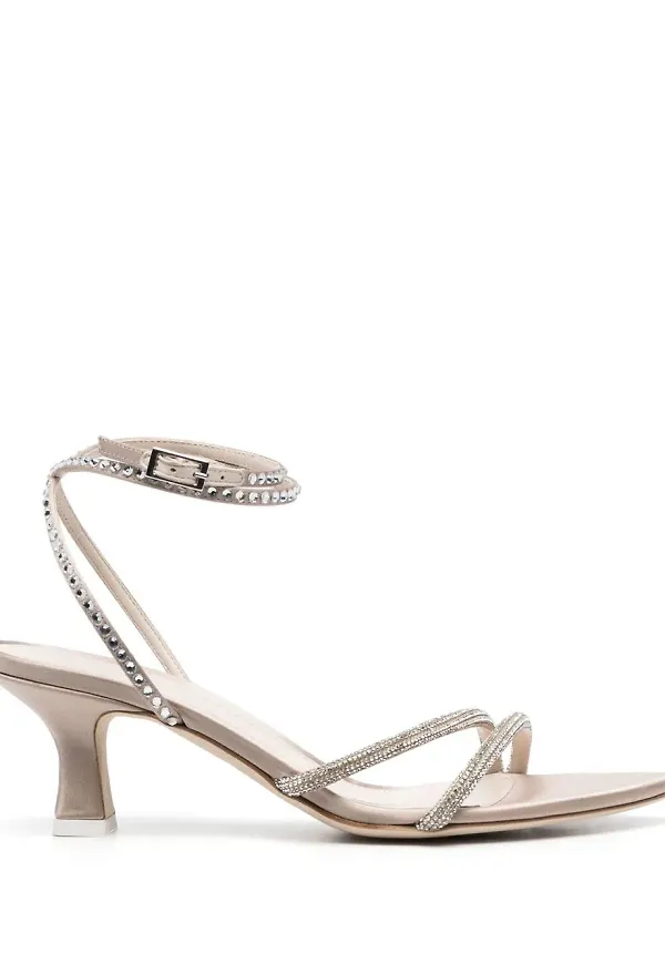 3juin sandaler med strass - Neutral
