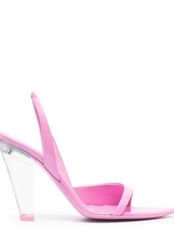 3juin slingback-sandaler 105 mm - Rosa