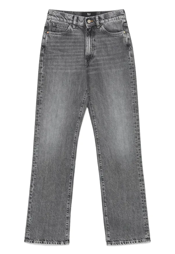 3x1 bomullsjeans - Grå