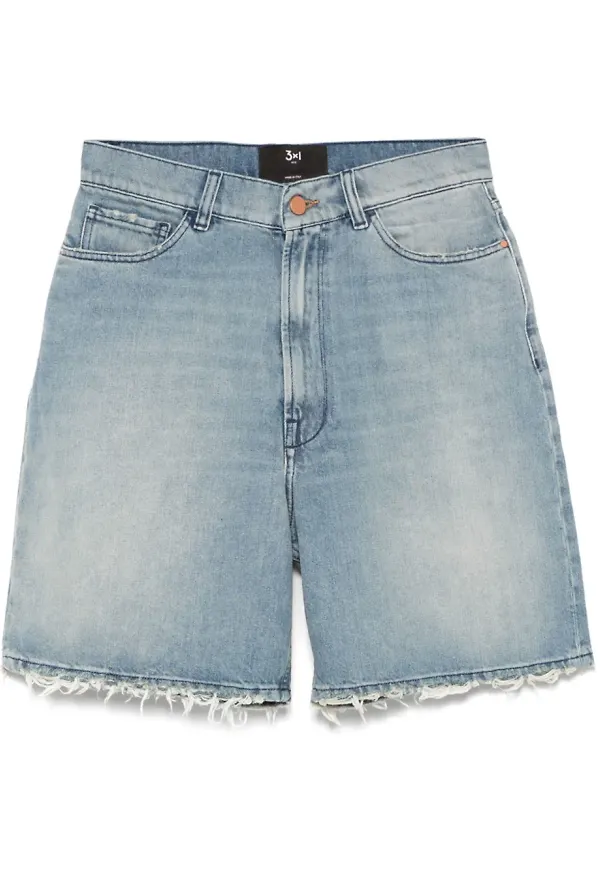 3x1 Skater bermudashorts - Blå