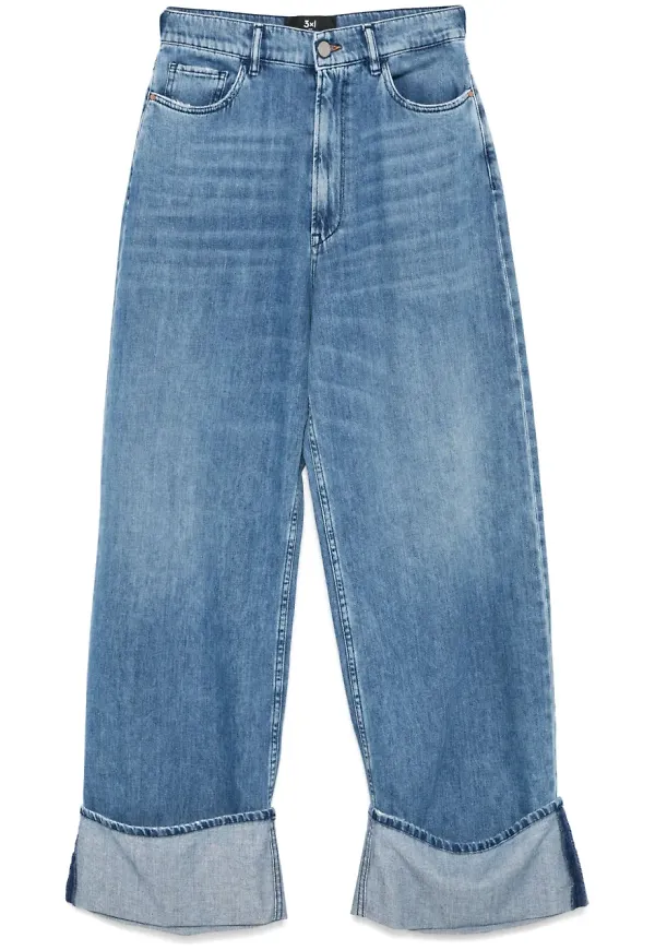 3x1 Skater Duo jeans - Blå