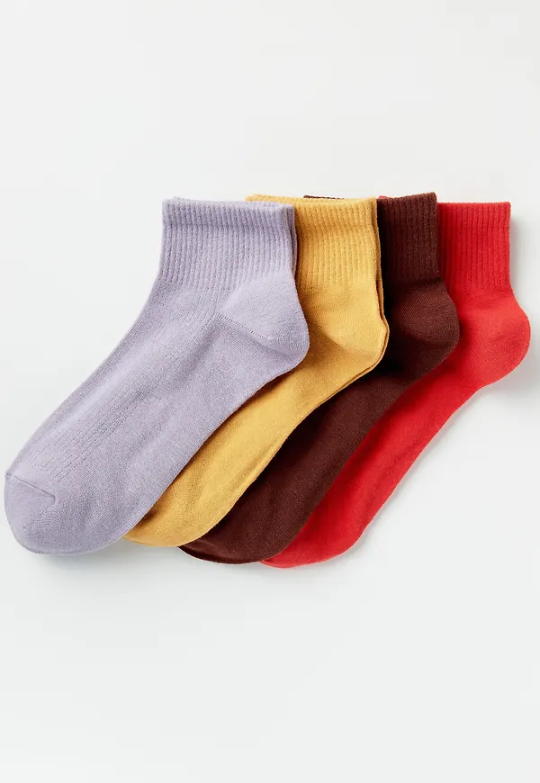 4-pack ankelstrumpor