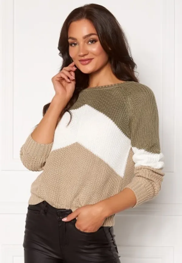 Object Collectors Item Graph L/S Knit Pullover Vetiver/cloud/humus XS