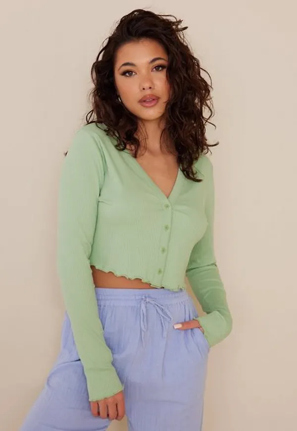 Noisy May Nmdrakey L/S Cropped Cardigan Noos Cardigans Sprucestone